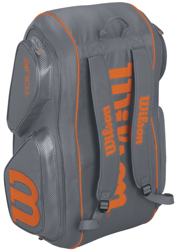 wilson-tour-v-15-pk-grey-orange-3 Wilson Tour V 15 Pk - grey/orange