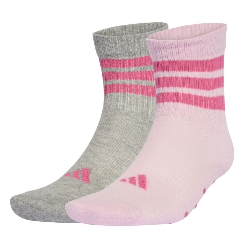 Adidas Kids Anti-Slip 2P - clear pink/medium grey heather Adidas Kids Anti-Slip 2P - clear pink/medium grey heather