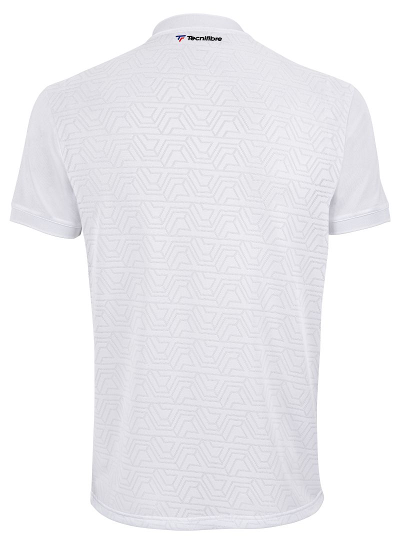 Tecnifibre Team Mesh Polo - white