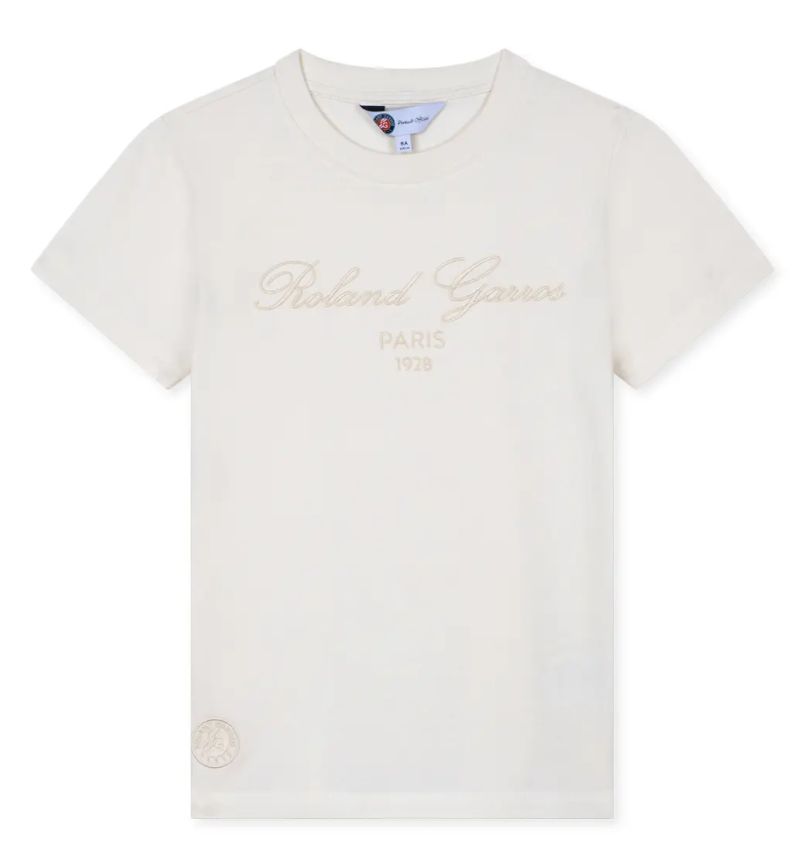 Roland Garros Kids Tiago Sporty Chic - ecru