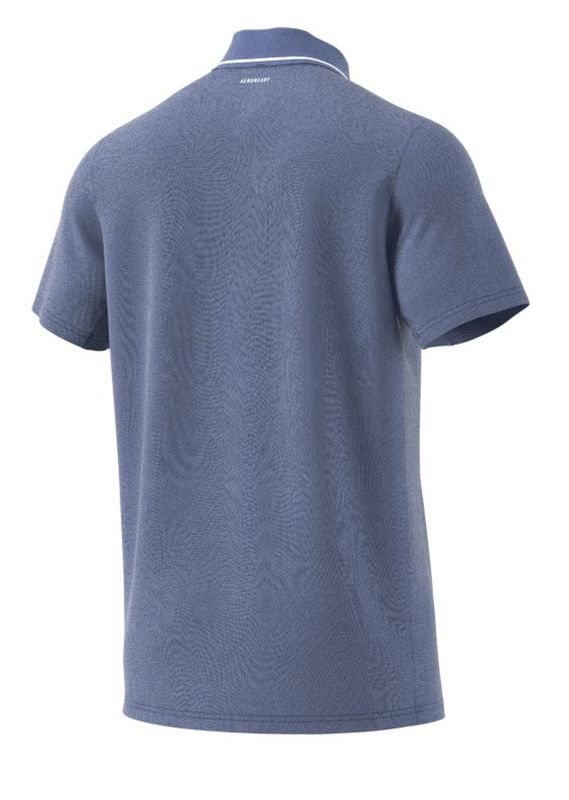 Adidas Club Rib Polo - blue/white