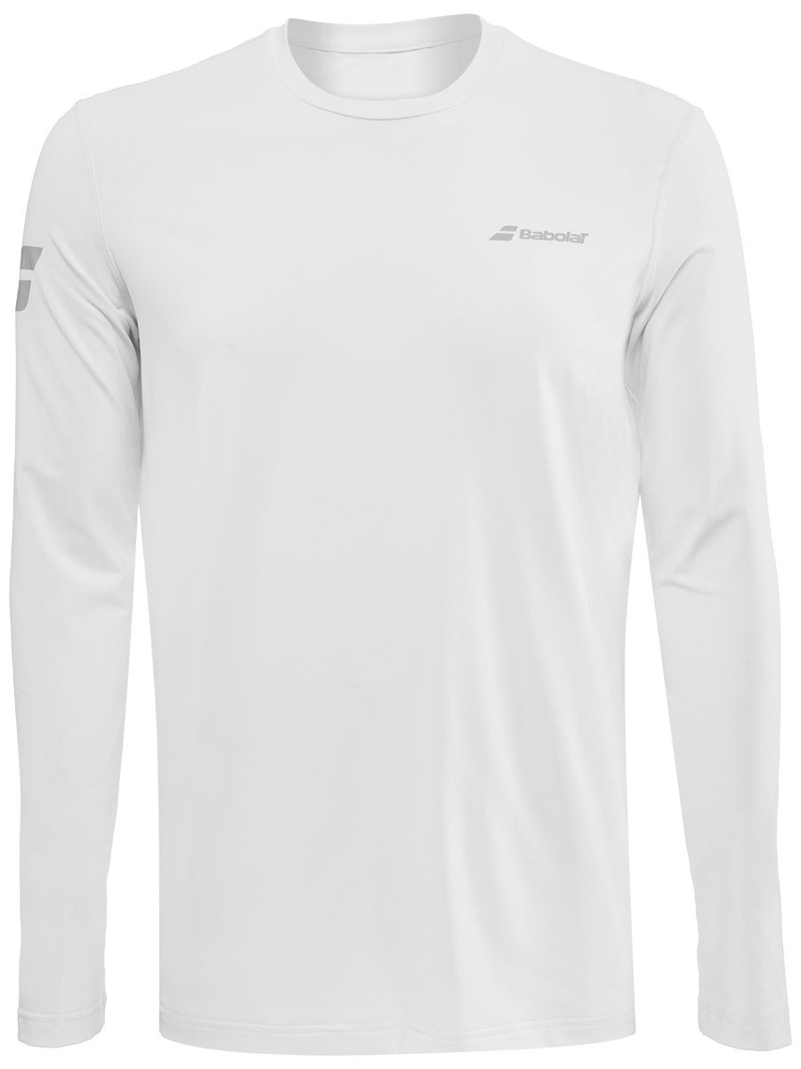Babolat Play LS Tee Men - white/white