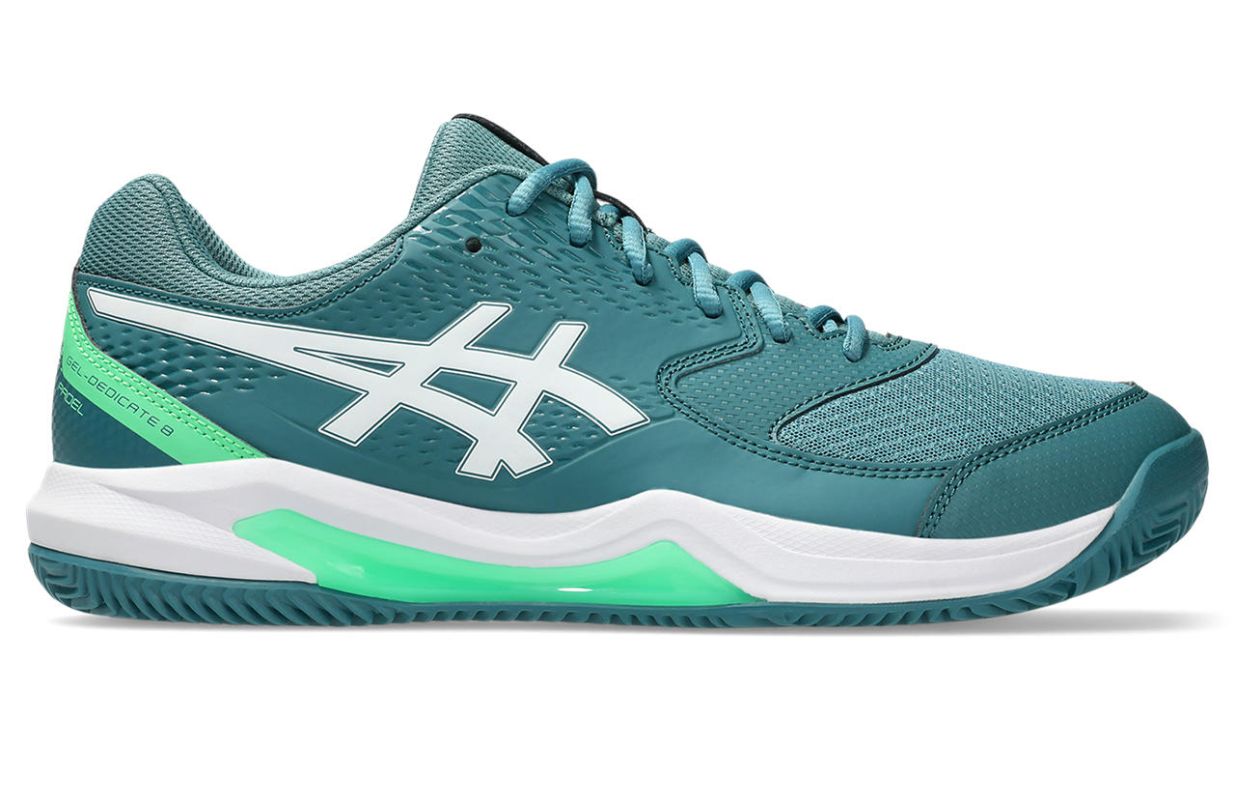 Asics Gel-Dedicate 8 Padel - misty pine/white