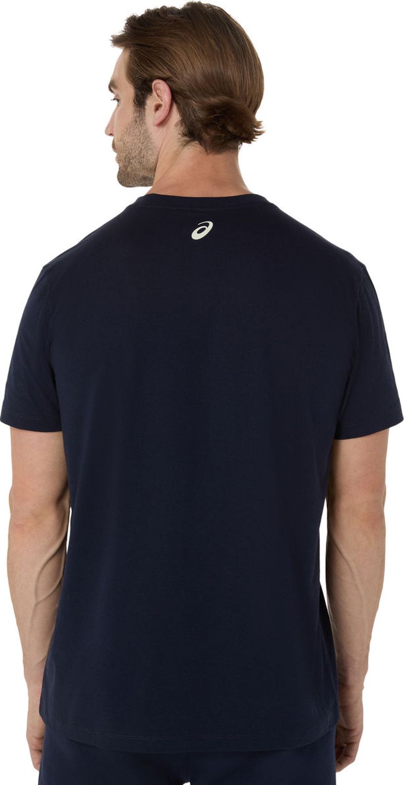 Asics Logo Short Sleeve - midnight/birch