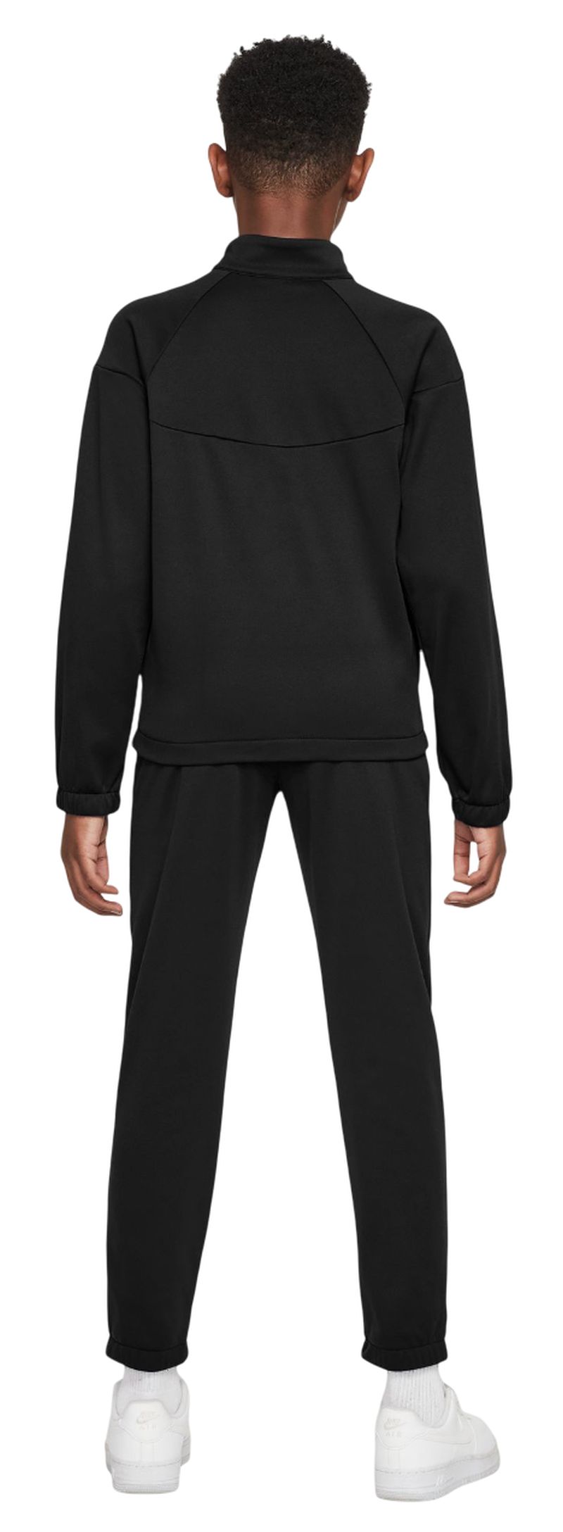 Nike Kids Dri-Fit Poly Knit Full Zip - blak/black/white 