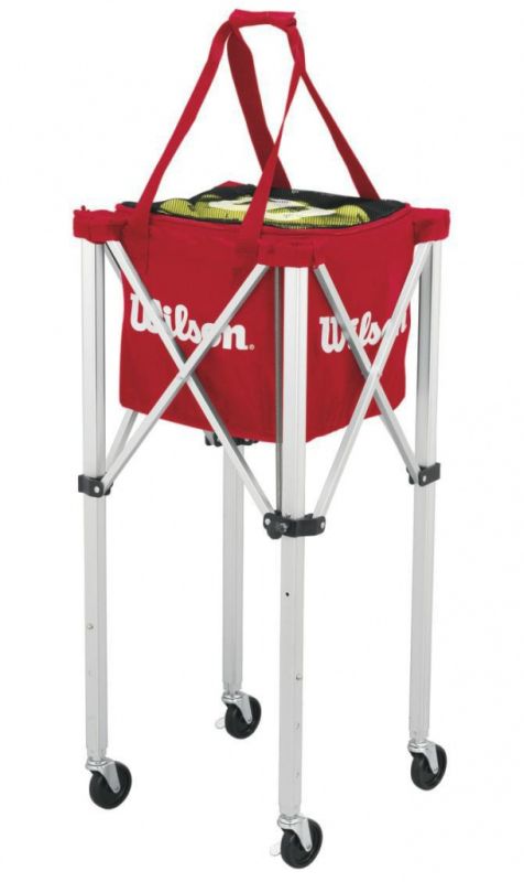 wilson-tennis-teaching-cart-150-red-1 Wilson Tennis Teaching Cart 150 RED