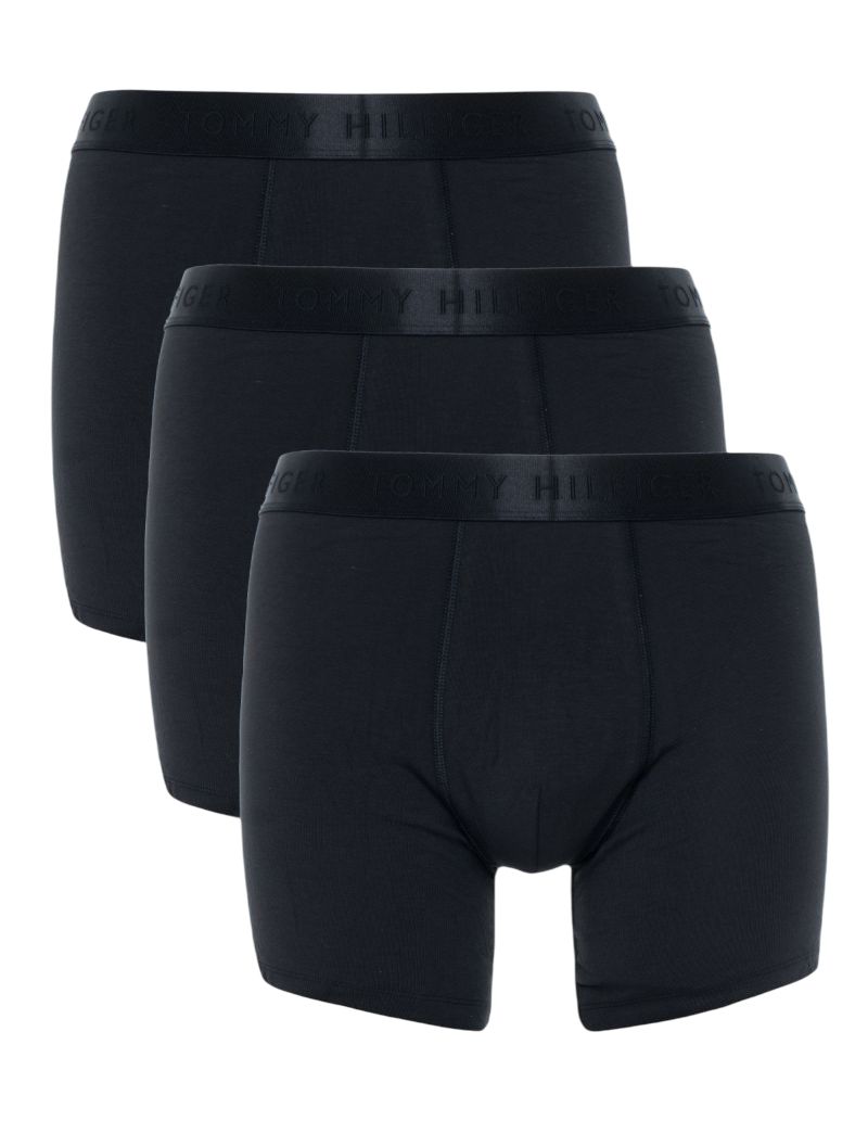 Tommy Hilfiger Everyday Luxe Boxer 3P - black/black/black Tommy Hilfiger Everyday Luxe Boxer 3P - black/black/black