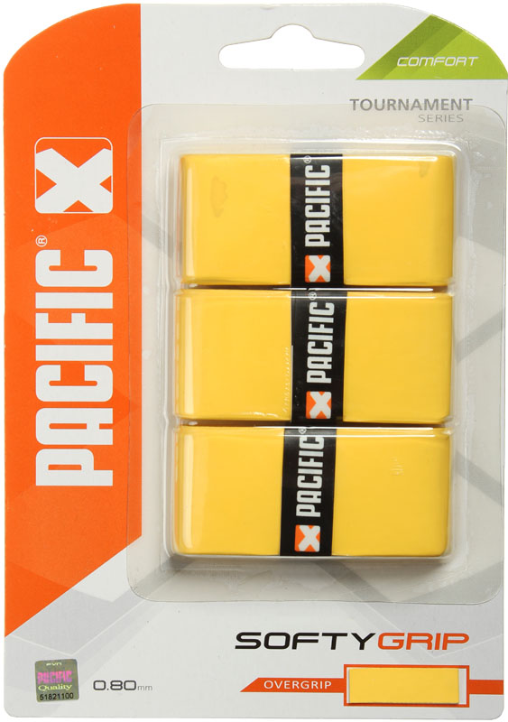 Pacific Softy Grip yellow 3P