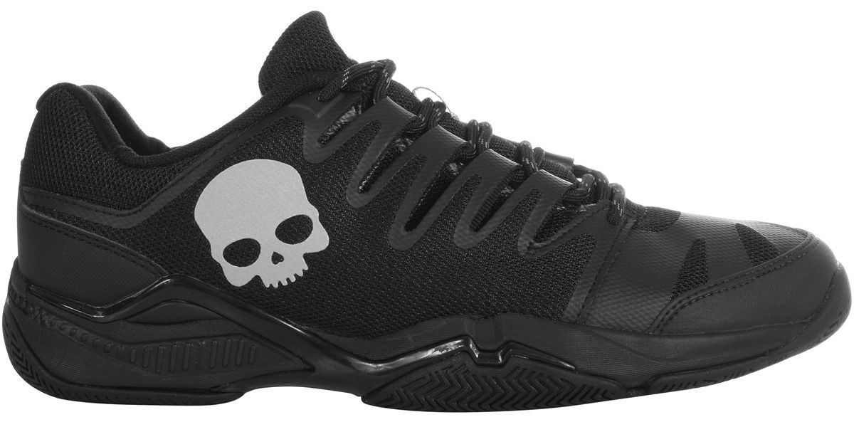 Hydrogen Tennis Shoes - black/yellow fluo