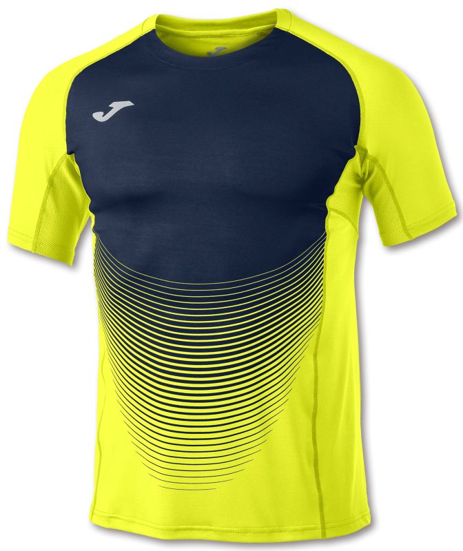 Koszulka Tenisowa Joma T-Shirt Elive VI yellow/navy