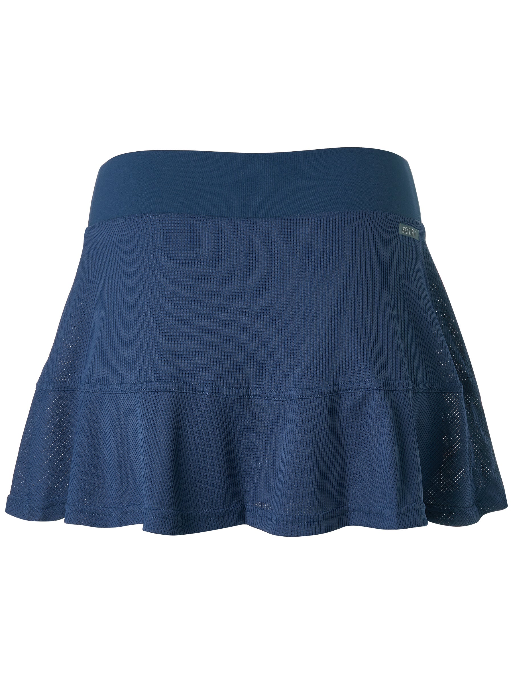 Adidas Match Skirt Heat Ready - tech indigo/dash green