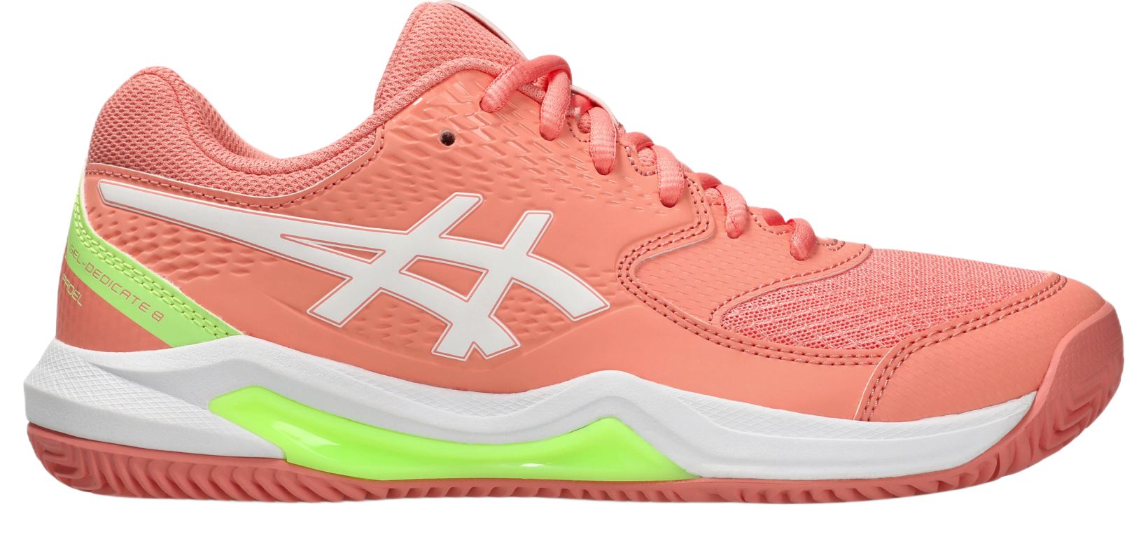 Asics Gel-Dedicate 8 Padel GS - guava/white Asics Gel-Dedicate 8 Padel GS - guava/white