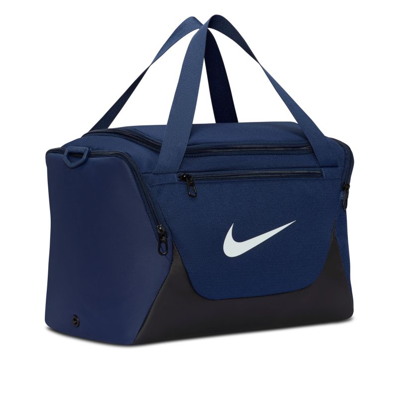 Torba tenisowa Nike Brasilia Training Duffel XS Bag - midnight navy/black/white Torba tenisowa Nike Brasilia Training Duffel XS Bag - midnight navy/black/white