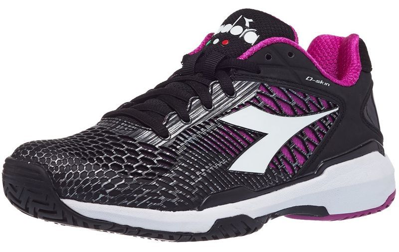 Diadora Speed Competition 5 + W AG - black/white/purple