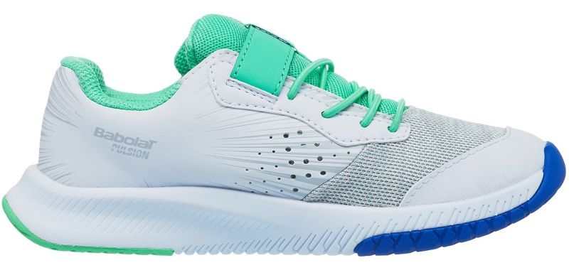 Babolat Pulsion All Court Kid - white/biscary green
