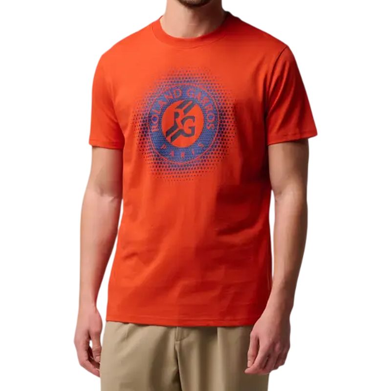 Roland Garros Logo - clay/navy blue