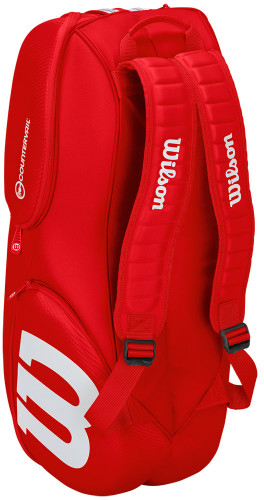 Wilson Vancouver Pro Staff 9 Pack - red/white