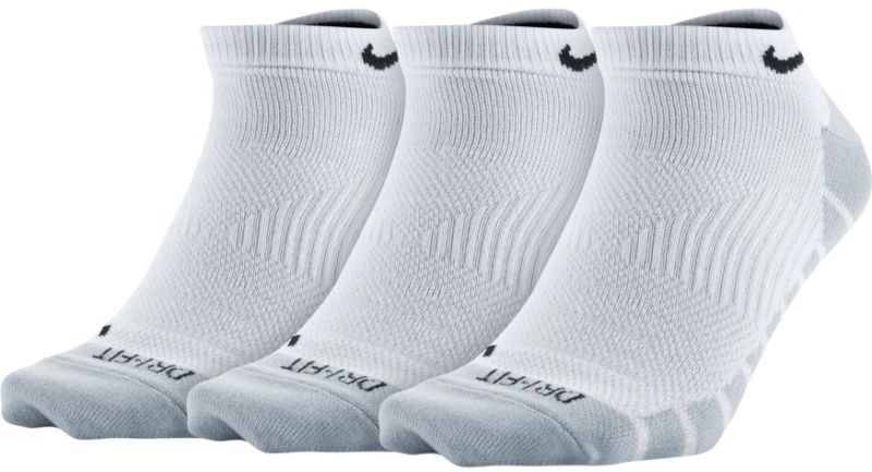 Nike Dry Lightweight No Show - 3 pary/white