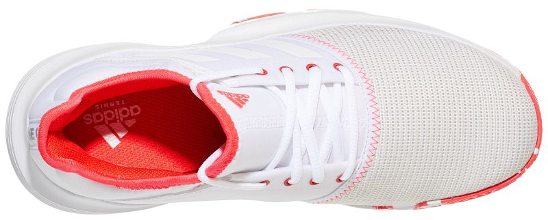 Adidas GameCourt W - ftwr white/ftwr white/shock red