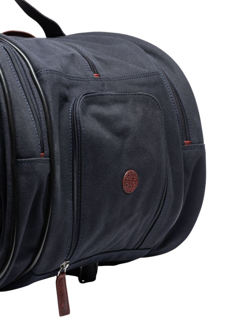 Hildebrand Padel Racket Canvas Bag - navy/red