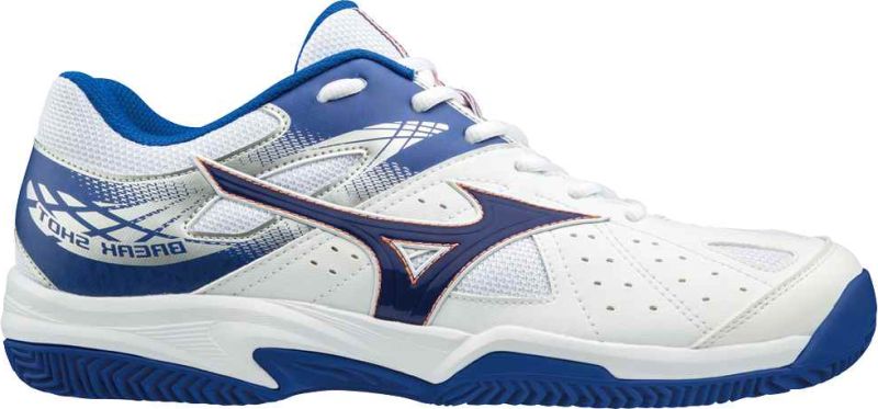 Mizuno Break Shot 2 Jr CC - white/royal blue/nastirtium