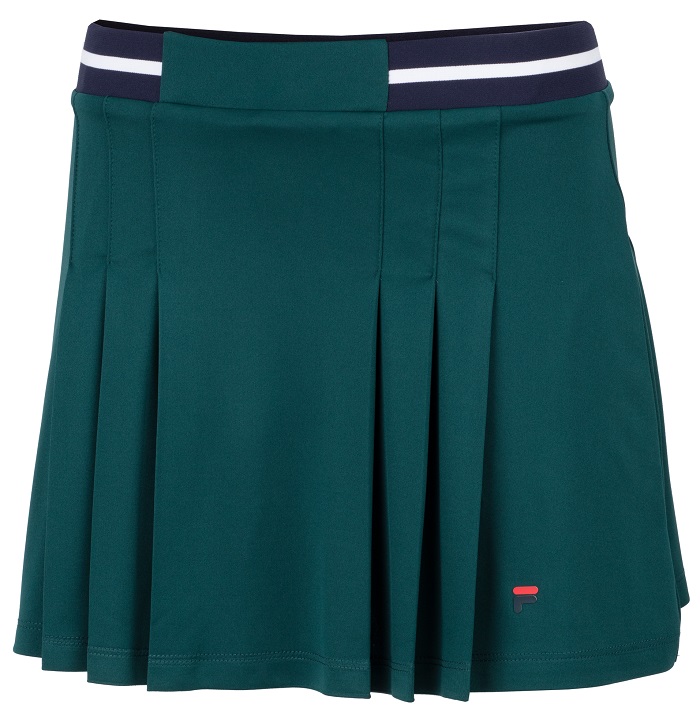 Fila Skort Alica - deep teal/fila navy/white