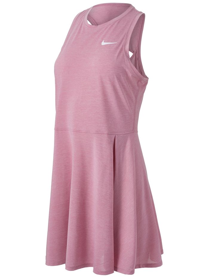 Nike Court Dri-Fit Advantage Dress W - elemental pink/white Nike Court Dri-Fit Advantage Dress W - elemental pink/white