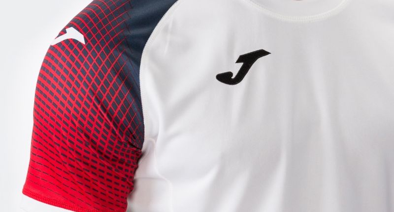 Joma Hispa T-shirt - white/red