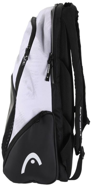 head-djokovic-backpack-white-black-2 Head Djokovic Backpack - white/black