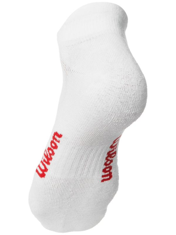 Wilson No Show Sock 3P - white