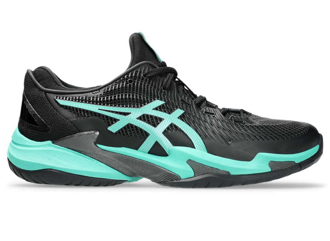 Asics Court FF 3 - black/aurora green Asics Court FF 3 - black/aurora green