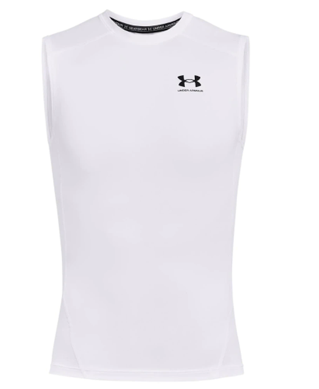 Under Armour Men's HeatGear Armour Sleeveless - white/black