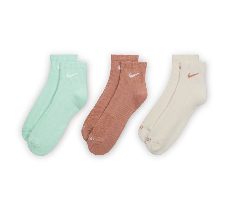 Nike Everyday Plus Cushioned Training Ankle 3P - multicolor