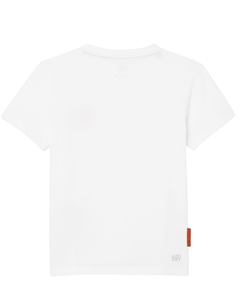 Lacoste Kid's Roland-Garros Edition Tennis T-Shirt - white 
