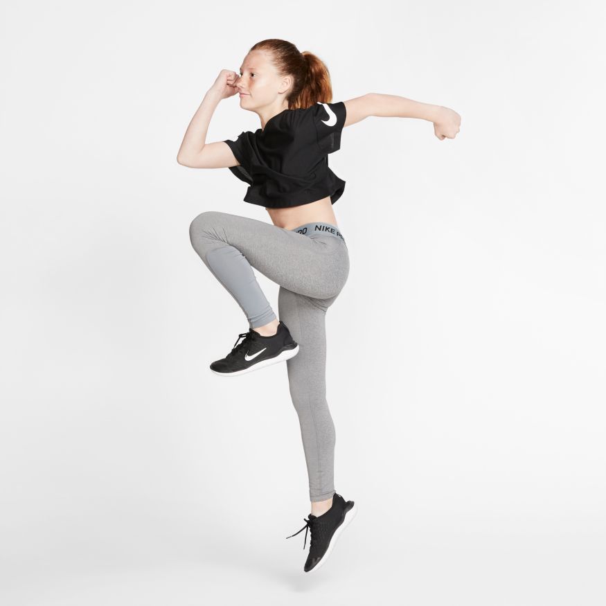 nike-pro-tight-carbon-heather-cool-grey-cool-grey-black-5 Nike Pro Tight - carbon heather/cool grey/cool grey/black