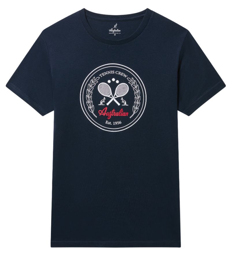 Australian Cotton Crew T-Shirt - blu navy Australian Cotton Crew T-Shirt - blu navy