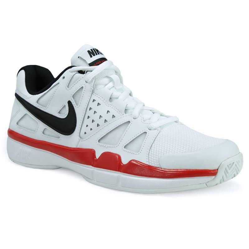 nike-air-vapor-advantage-white-black-university-red-1 Nike Air Vapor Advantage - white/black/university red