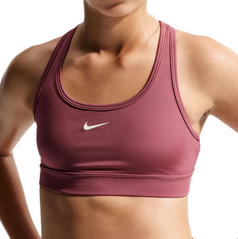 Stanik dziewczęcy Nike Girls Swoosh Sports - pink smoke