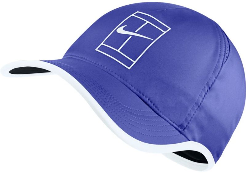 Nike Court U Aerobill Feather Light Cap - paramount blue/white/black/white