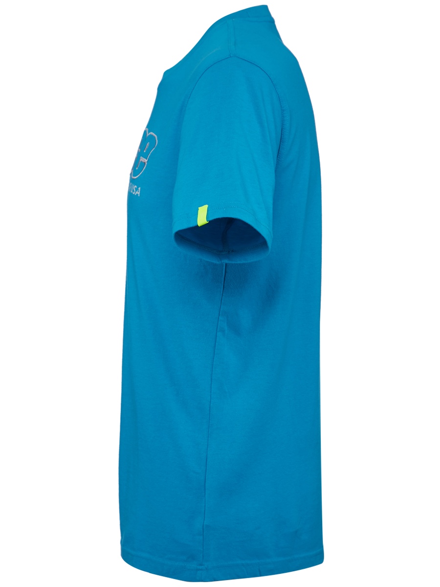 Prince Applique Crew T-shirt - aqua