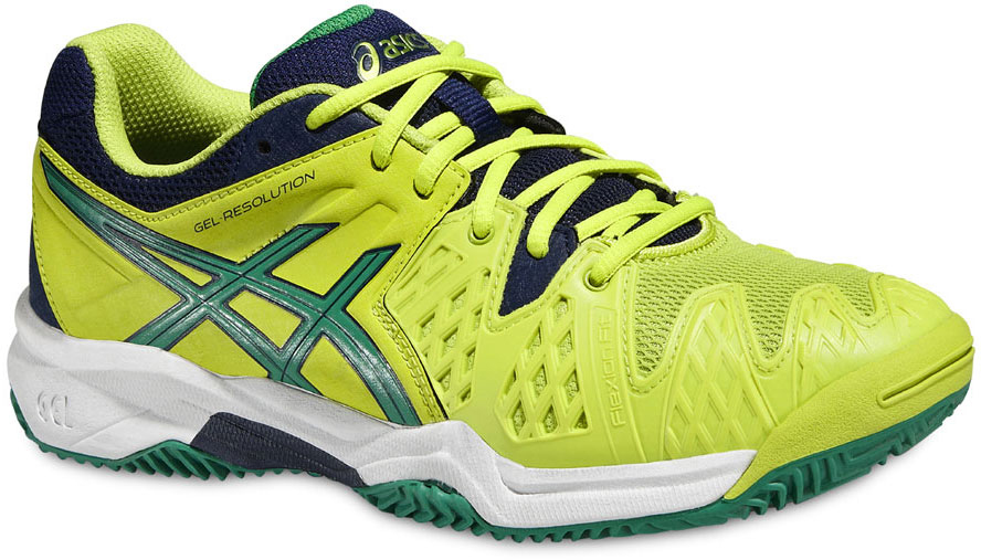 asics-gel-resolution-6-clay-gs-lime-pine-indigo-blue Asics Gel-Resolution 6 Clay GS - lime/pine/indigo blue