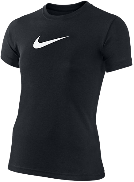  Nike Legend SS Top YTH - black/black/white