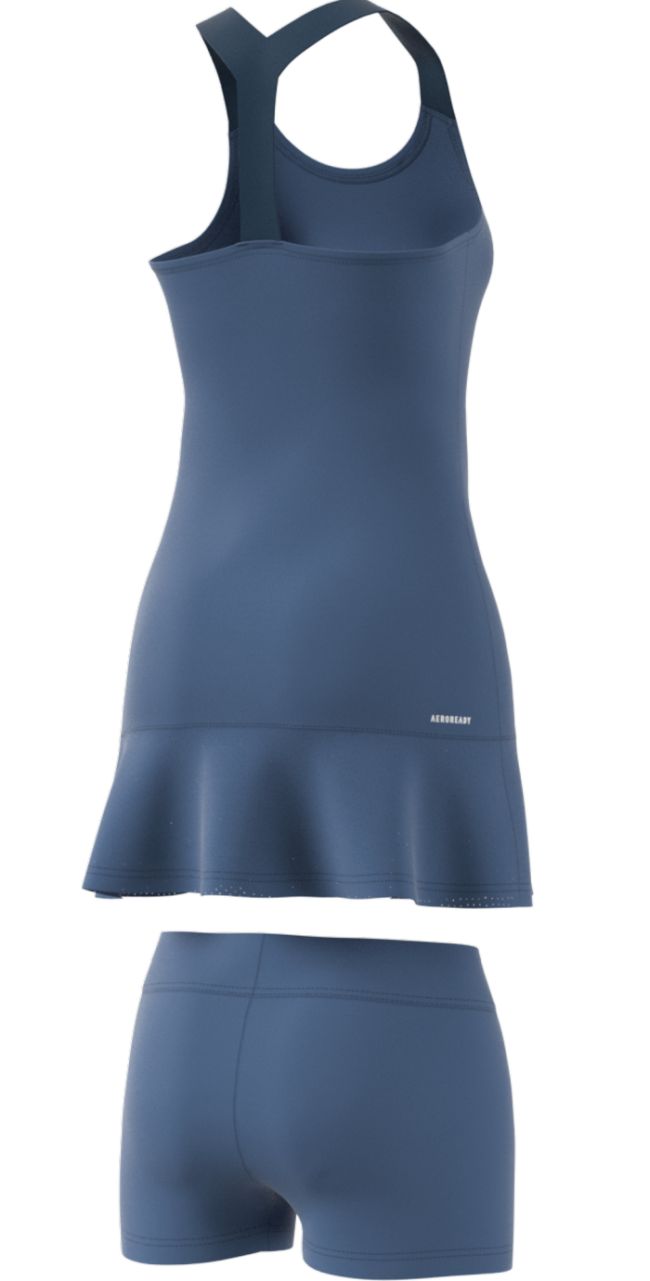 Adidas Y-Dress W - crew blue/acid yellow