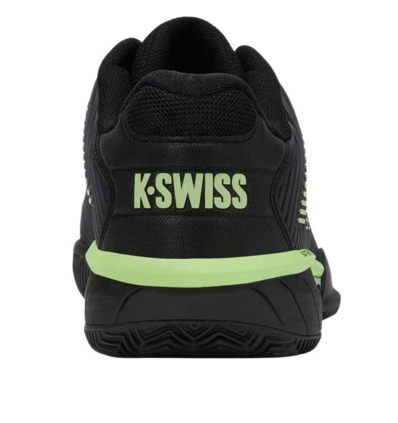 K-Swiss Hypercourt Express 2 Clay - black/soft neon green/neon lava