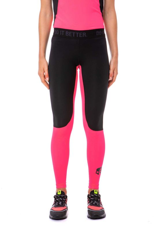 Hydrogen Fast Skull Leggings Woman - fluo fuchsia Hydrogen Fast Skull Leggings Woman - fluo fuchsia