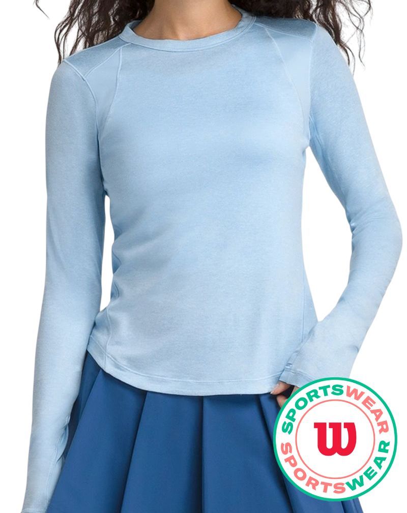 Wilson All Day Long Sleeve - airy blue