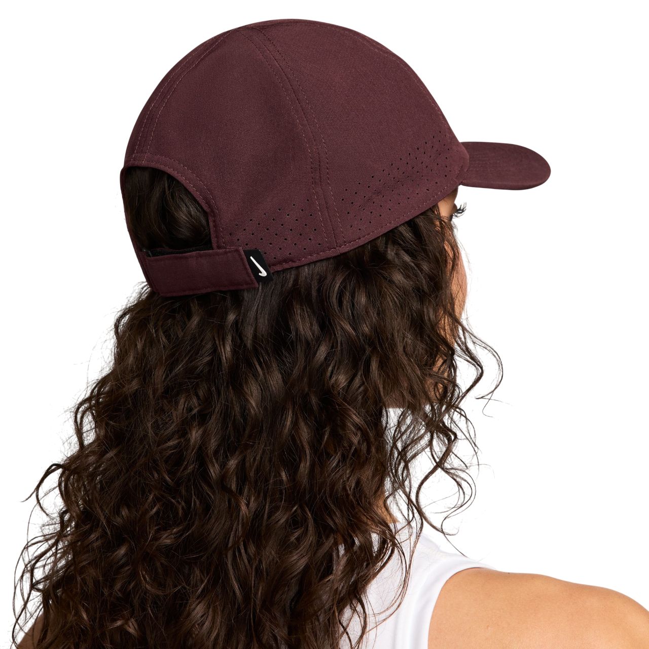 Nike Dri-Fit ADV Club Unstructured Tennis - burgundy crush/white