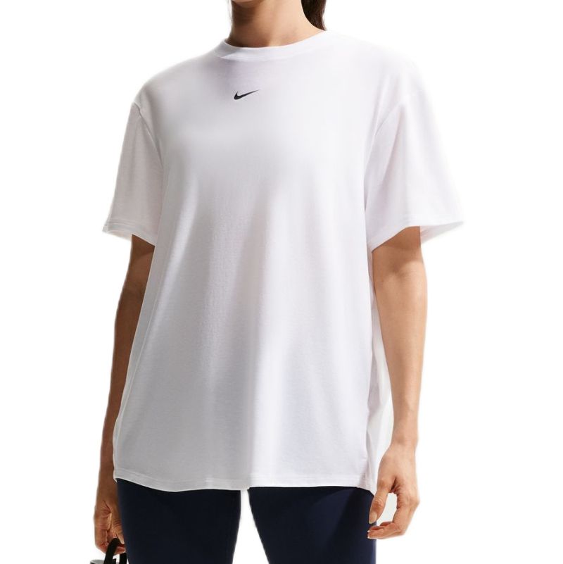 Nike One Relaxed Dri-Fit Short Sleeve - white/black Nike One Relaxed Dri-Fit Short Sleeve - white/black
