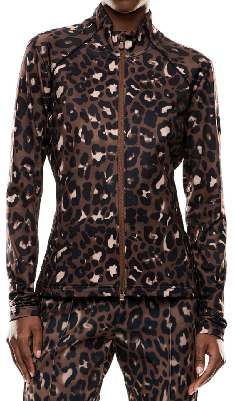 EA7 Woman Jersey - fancy brown/animalier micro 