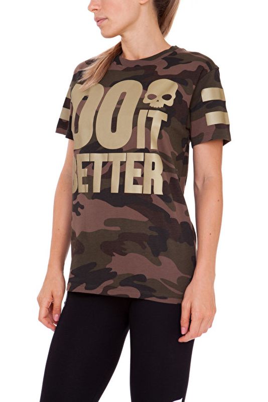 hydrogen-do-it-better-t-shirt-woman-camouflage-2 Hydrogen Do It Better T-Shirt Woman - camouflage